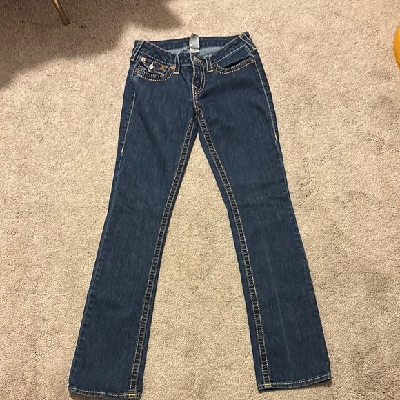 True Religion Dark Blue Jeans - Picture 1 of 5